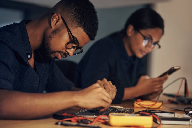 African Engineers Building Hardware